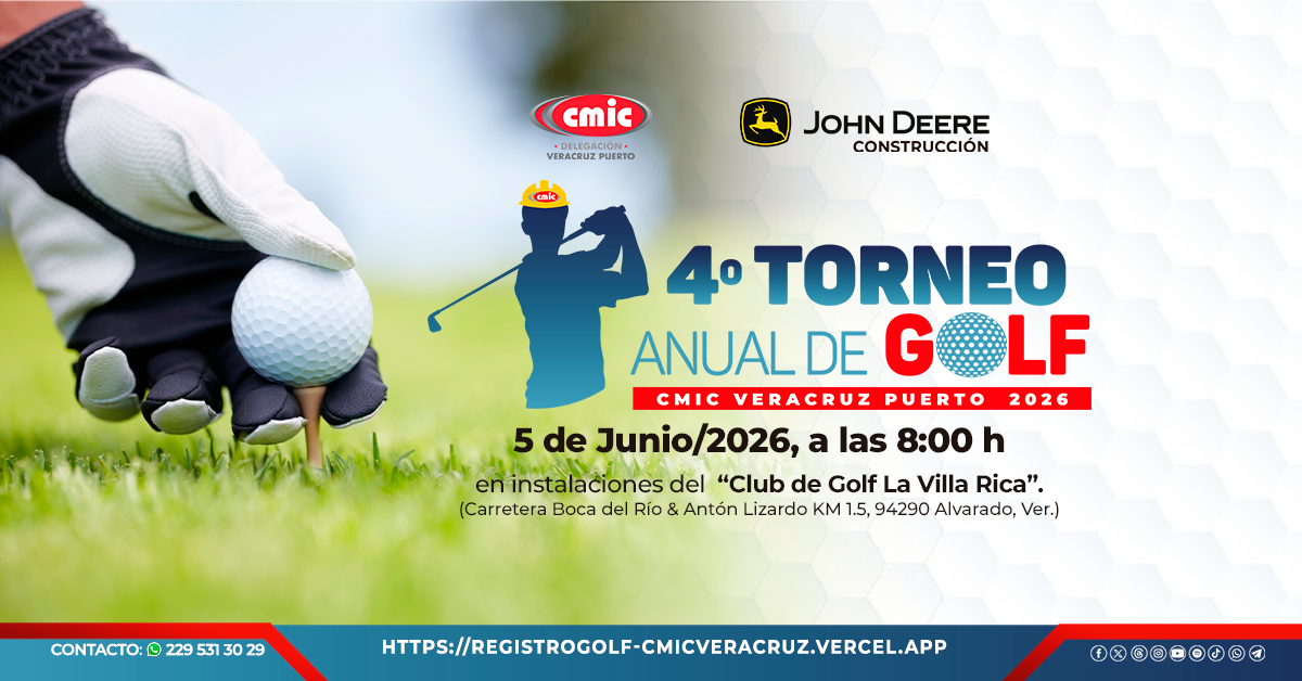 4° Torneo Anual de Golf CMIC Veracruz