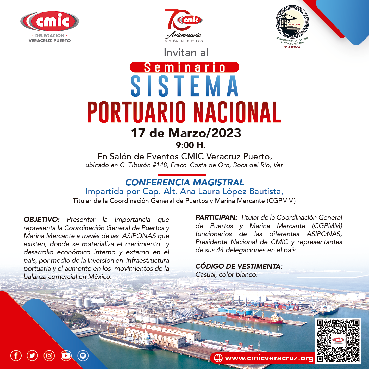 Seminario Sistema Portuario Nacional
